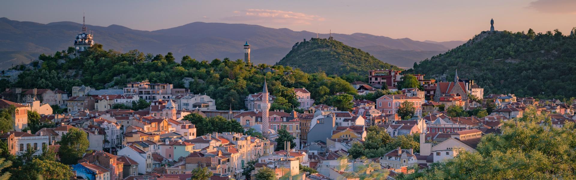Image de fond qui montre un paysage du pays Bulgarie
